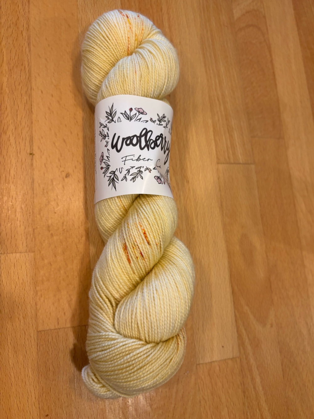 Woolberry Fiber Co. Cozy Sock in "Hokey Pokey"